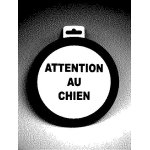 Panneau pvc : attention au chien