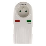 Parafoudre 1 prise protection tlphone + tv f / f 9, 52mm ( + 2 raccords sat m / f)