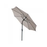 Parasol 300cm taupe inclinable