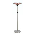 Parasol chauffant lectrique milan rtractable
