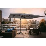 Parasol d�port� rectangle saint tropez - gris