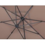 Parasol jardin déporté alu sun 4 - rectangle - taupe - 3 x 4 m Parasol jardin déporté alu sun 4 - rectangle - taupe - 3 x 4 m