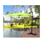 Parasol jardin dport  soleil  - 2. 5 x 2. 5 m - vert
