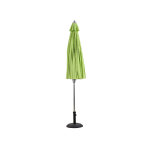 Parasol jardin droit alu  lili  - style japonais - 2. 7m - vert anis