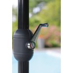Parasol ovale - grey / gris