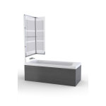 Pare baignoire 1 volet 130x104cm Pare baignoire 1 volet 130x104cm
