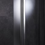 Paroi de douche fixe 120x195 cm tout inox haute qualité Paroi de douche fixe 120x195 cm tout inox haute qualité