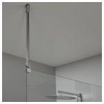 Paroi de douche fixe walk in 120x200 cm avec fixation plafond Paroi de douche fixe walk in 120x200 cm avec fixation plafond