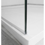 Paroi indus - paroi 90x200x0, 8cm - verre trempé - tablette - finitions noir mat Paroi indus - paroi 90x200x0, 8cm - verre trempé - tablette - finitions noir mat