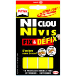 Pastilles adhesives ni clou ni vis fix & défix Pastilles adhesives ni clou ni vis fix & défix