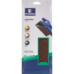 Patin abrasif rectangle ponceuse vibrante 115x280mm grain 80