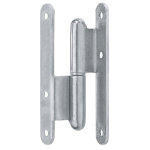 Paumelle acier pour meuble hettich, l. 110 x l. 44 mm Paumelle acier pour meuble hettich, l. 110 x l. 44 mm
