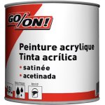 Peinture acrylique blanc satin 0. 5l
