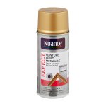 Peinture arosol 150ml effet mtal or riche