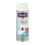 Peinture arosol 400ml blanc brillant
