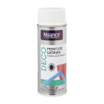 Peinture arosol 400ml blanc satin