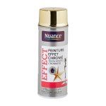 Peinture aérosol 400ml chrome doré brillant Peinture aérosol 400ml chrome doré brillant