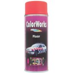 Peinture arosol fluo rouge - orange - 400 ml