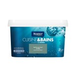 Peinture cuisine et bains satin menthe pot 2l