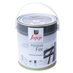 Peinture fer antirouille gris souris jafep 2, 5 l