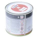 Peinture fer antirouille rouge vif jafep 0, 5 l
