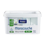 Peinture murs et plafonds satin blanc pot 2. 5l