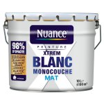 Peinture pro murs et plafonds mat blanc pot 10l Peinture pro murs et plafonds mat blanc pot 10l