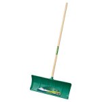 Pelle poussoir polymère manche bois 65cm Pelle poussoir polymère manche bois 65cm