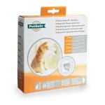 Petsafe porte staywell classique 4 positions - blanc - pour chat Petsafe porte staywell classique 4 positions - blanc - pour chat