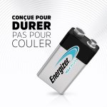 Pile alcaline 6lr61, 9 v, energizer Pile alcaline 6lr61, 9 v, energizer