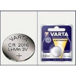 Pile bouton lithium cr2016 varta 6016