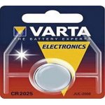 Pile bouton lithium cr2025 varta 6025