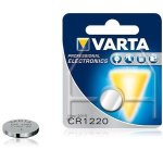Pile bouton lithium varta cr 1220 /