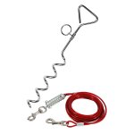 Piquet + cable d'attache