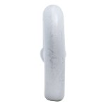 Piton  visser plastifi blanc filet bois vissal 3, 5x20mm lot de 9 pitons