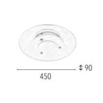 Plafonnier chrome / blanc minnesota, led inclue 1x 22w , ip20, 230v ac, classe i Plafonnier chrome / blanc minnesota, led inclue 1x 22w , ip20, 230v ac, classe i