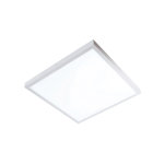 Plafonnier cuisine led carre 50cm 4000k