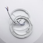 Plafonnier led rond 24w 220v contour argenté - blanc neutre 4000k - 5500k - silamp Plafonnier led rond 24w 220v contour argenté - blanc neutre 4000k - 5500k - silamp