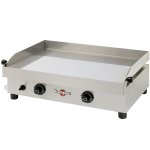 Plancha gaz 3000w plaque inox 54x34cm - ggciq2aa00