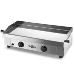 Plancha gaz 3200w plaque acier inoxydable 64x34cm - ggcil2aa