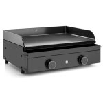Plancha gaz 5. 6kw plaque fonte �maill�e 57. 7x41cm - origing60a