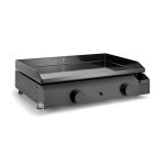 Plancha gaz 5000w plaque fonte maill 57. 5x37. 9cm - baseg60a