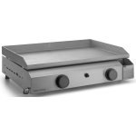 Plancha gaz 6400w plaque inox 59. 5x39. 5cm - base g60i