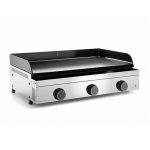 Plancha gaz 8700w plaque fonte maille 73x41cm - origin g75 i