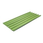 Plaque onduline easyfix 200 x 81 cm - vert intense