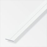 Plat 15. 5mm pvc blanc 1m