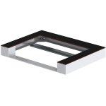 Plateau plancha en hpl pour encastrement - mod0485
