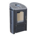 Poêle à bois fashion chamotte 7kw Poêle à bois fashion chamotte 7kw