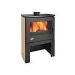 Pole  bois chinon 8, 5kw acier maill sahara godin - 362113sahara