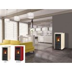 Poêle À granulés gacelay 2 6, 3kw céramique bordeaux godin - 490043bord Poêle À granulés gacelay 2 6, 3kw céramique bordeaux godin - 490043bord